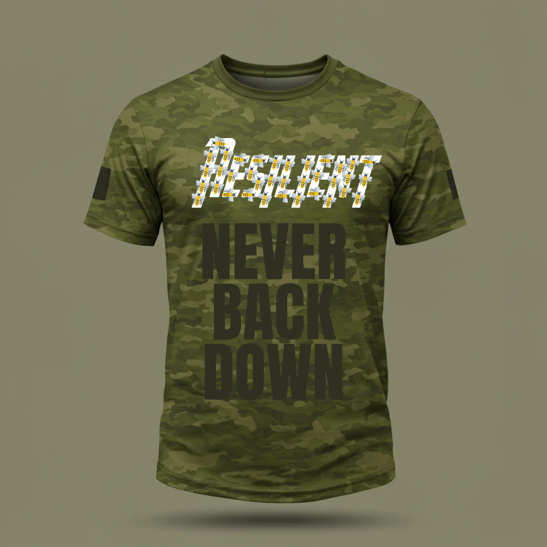 NEVER BACK DOWN T-Shirt Collection