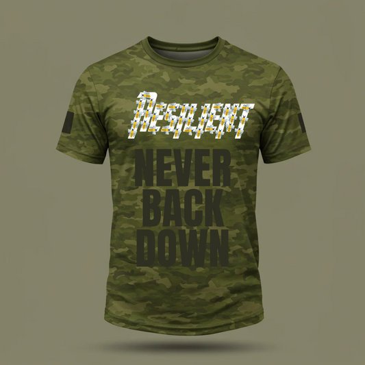 NEVER BACK DOWN T-Shirt Collection
