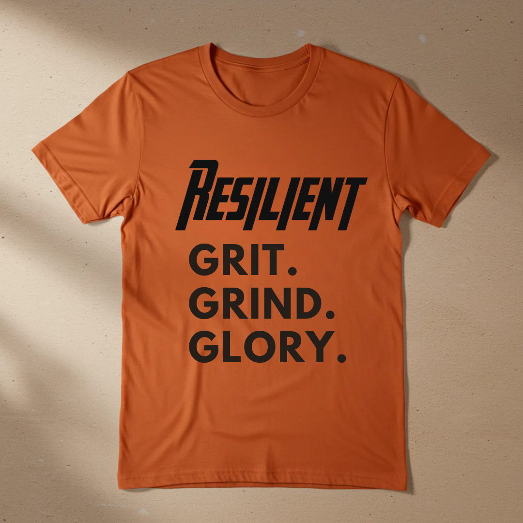 GRIT. GRIND. GLORY. T-Shirts for Warriors