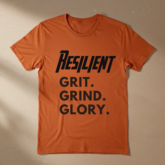 GRIT. GRIND. GLORY. T-Shirts for Warriors